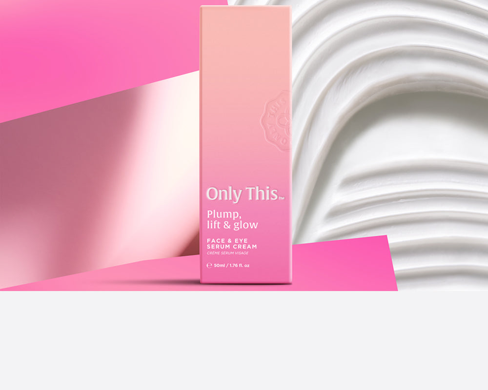 Only This, Plump, Lift & Glow Face & Eye Serum  Box